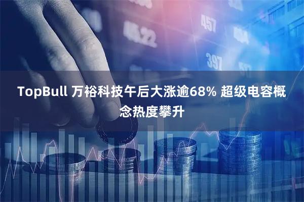 TopBull 万裕科技午后大涨逾68% 超级电容概念热度攀升